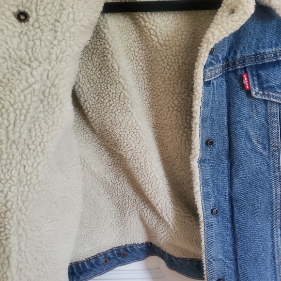 Levi's sherpa-lined trucker jacket - Picture 4 of 5